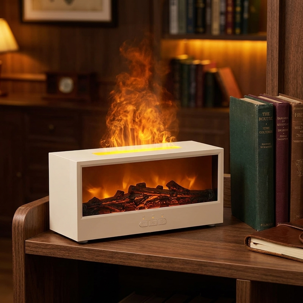 The Hearth in Parchment on a study shelf